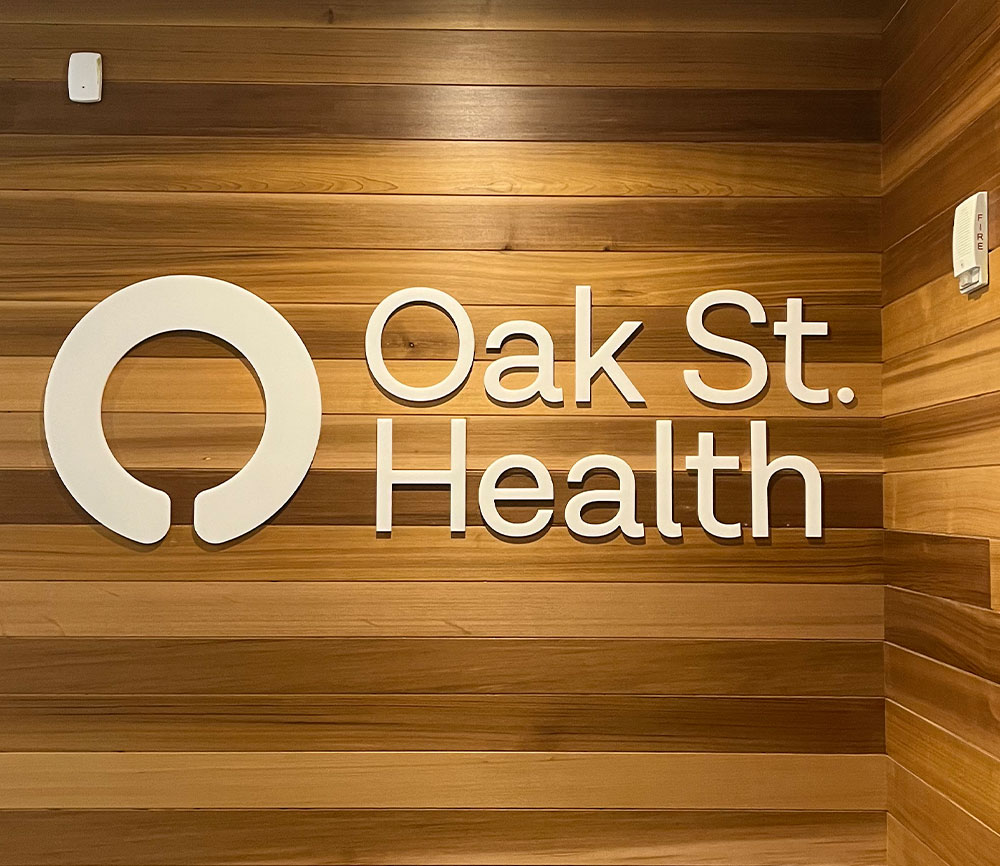 Interior Signage - Oak St. Health