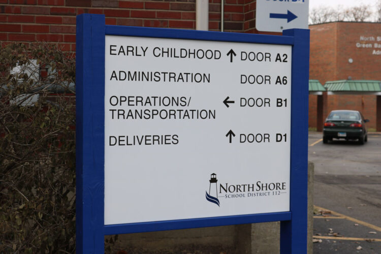 North Shore School District Directional Signage