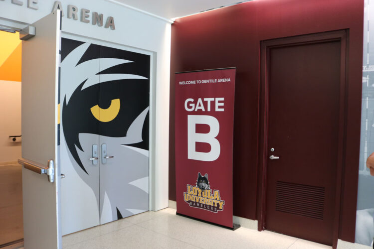 Loyola University Gentile Arena Gate B