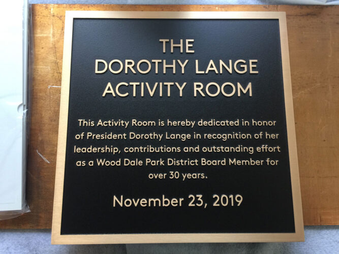 The Dorothy Lange Activity Room