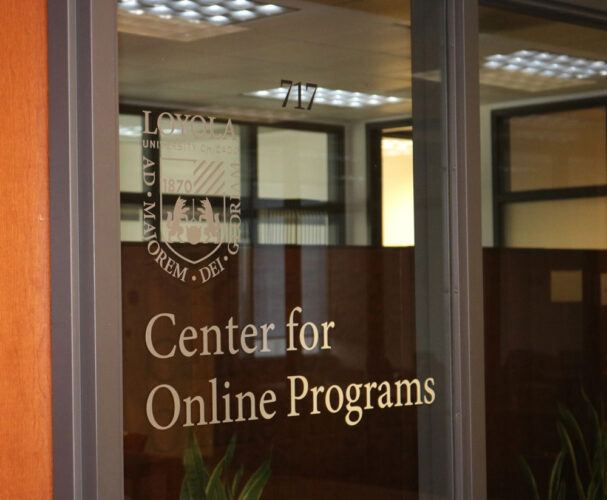 Vinyl Graphics: Loyola University Chicago, Center for Online Programs