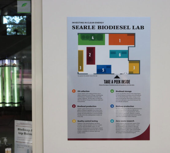Wayfinding: Searle Biodiesel Lab