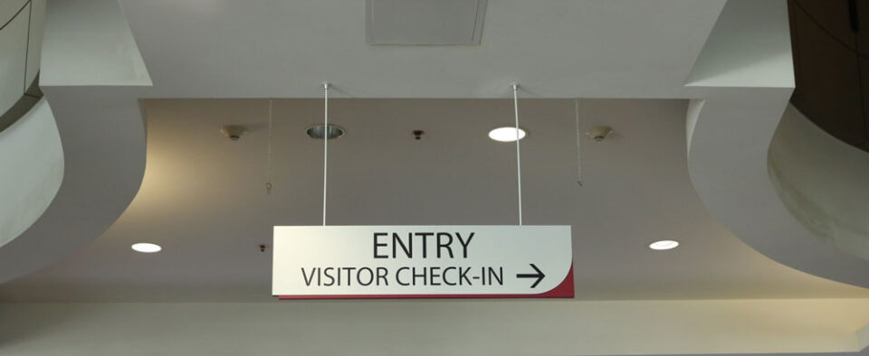 Wayfinding: Visitor Check-In